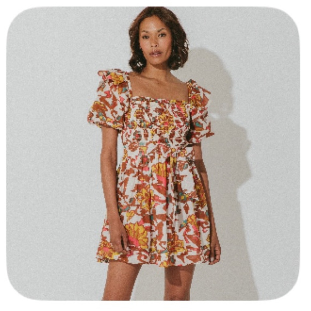 NWT Cleobella Delfina Minidress Shea